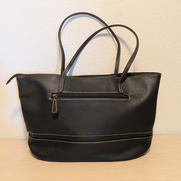 Stone Mountain Stylish Black Tote Bag - Picture 2 of 11